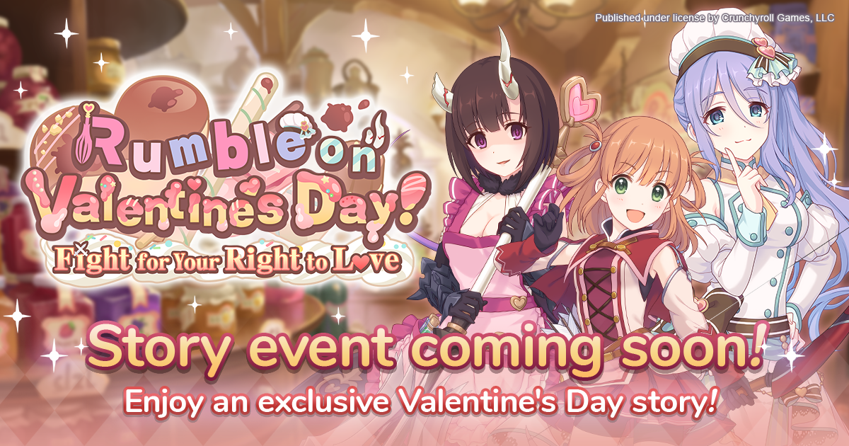 Princess Connect! Re:Dive Story Event: Rumble on Valentine's Day! Fight for Your Right to Love