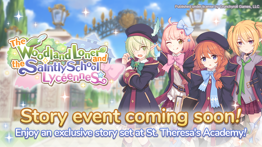 Princess Connect! Re:Dive Story Event: The Woodland Loner and the Saintly School Lycéennes